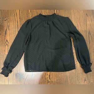 High neck H&M blouse